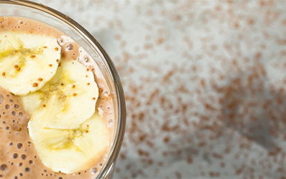 Smoothie Chocolat Banane Coco